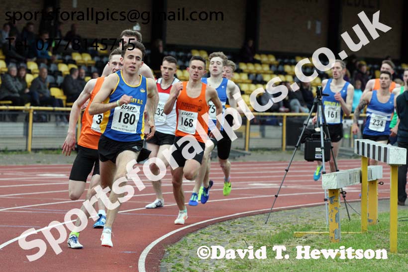 Jimmy Hedley 800 metres Challenge Cup, North Eastern Grand Prix, Monkton Stadium, Jarrow. Photo: David T. Hewitson/Sports for All Pics
